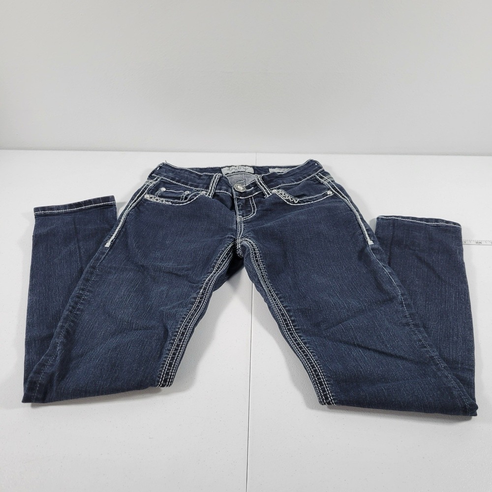 Daytrip Women's Jeans Lynx Skinny Size 27R Dark Blue